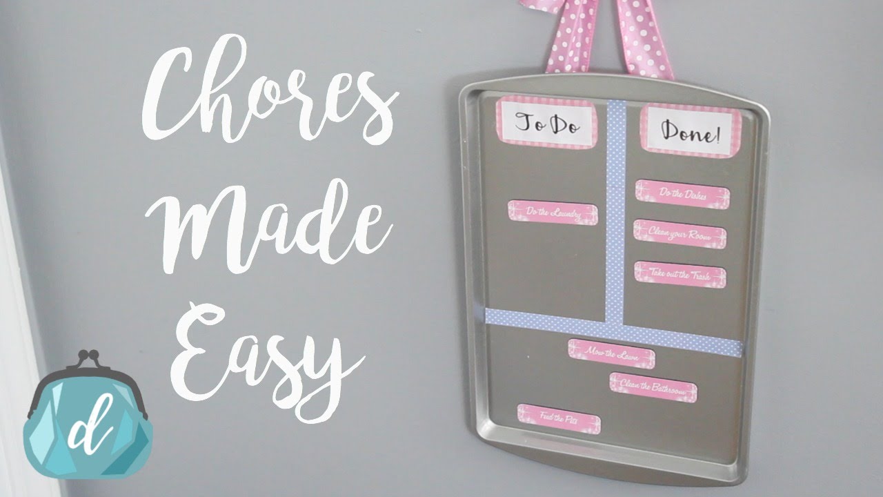 Homemade Chore Chart