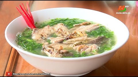 Điểm đến du lịch: Món bánh đa cá rô Tổng Trường