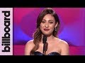 Francia Raisa Presents Selena Gomez With Woman of the Year Award at Billboard Women in Music 2017