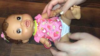 Baby Alive Baby All Gone Doll Feeding, Changing, and Name Announcement