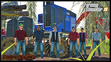 After A Year Away The Logging Crew Is Back! - Logging Crew 77 - Farming Simulator 2019 - FDR Logging