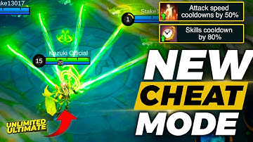 NEW CHEAT MODE GIVES YOU UNLIMITED MANA, NO CD & HERO LEVEL 100 AND INSANE ATTACK SPEED BOOST | MLBB