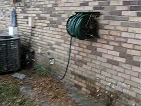 How To - Install Hose Reel into Concrete or Brick 