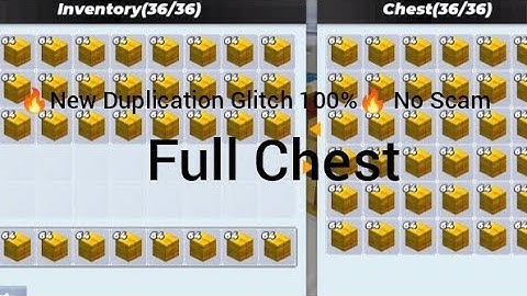 🔥🤩New Duplication Glitch Full Chest 🔥🔥😍👍 100% No Scam in Sky block 2.25.3（garena Blockman GO）