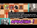 Mikhail Tal vs Vladimir Simagin"Cavalry Never Retreats" (game of the day Feb-13-2017 (1-0)