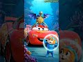 Epic Escape Lighting McQueen Cars Hybrid Crystal Knight Robot Tileshop Coffin Dance #mcqueen #shorts