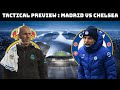 Tactial Preview : Real Madrid vs Chelsea | Tuchel vs Zidane |