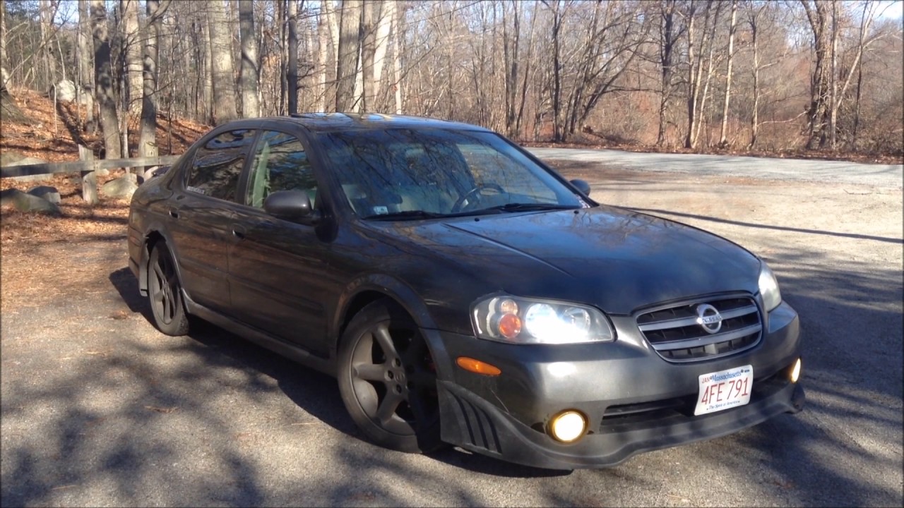 Review of a 2002 Nissan Maxima 3.5L V6 SE - YouTube