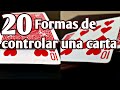 20 Formas de controlar una carta - 20 trucos de magia fáciles de hacer