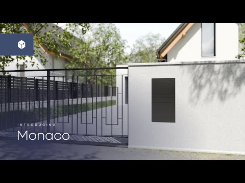 Monaco Parcel & Mail Box | Fence or Brick Wall Mount Demo