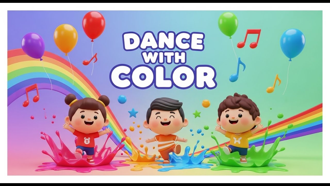 Color Song for Kids 🎨 | Learn Colors with Dance & Fun | Baby Songs ...