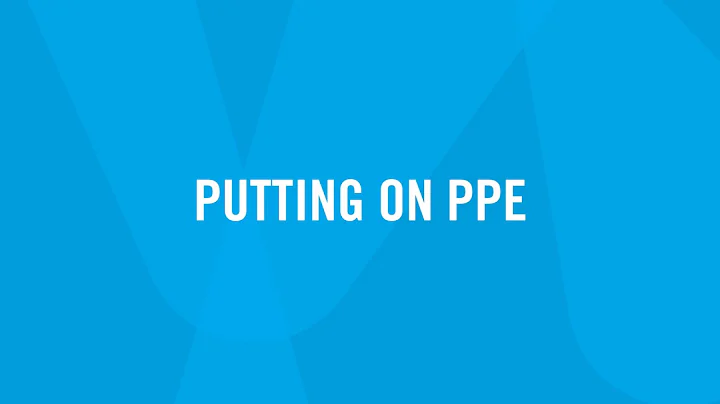 Personal Protective Equipment (PPE): A Guide to Proper Use for Long-Term Care Staff Donning Version