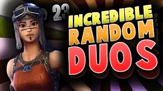 Random Duos Gone Right 23 Kill Victory In Fortnite