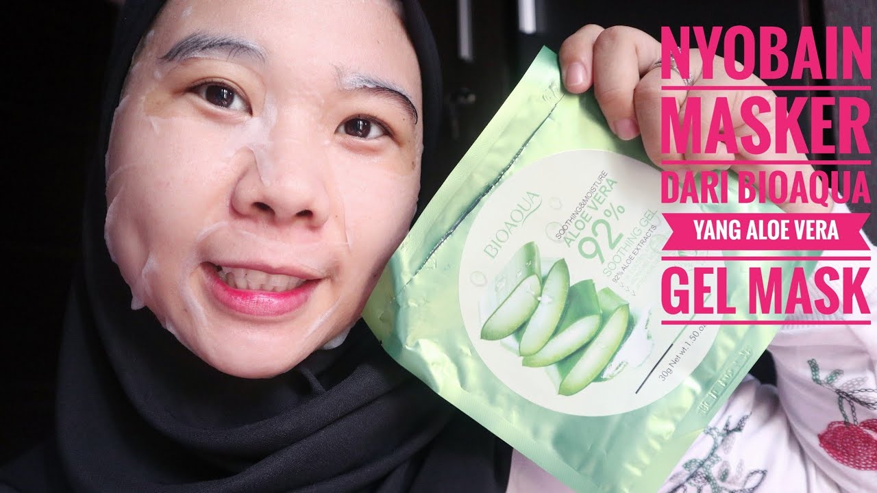 Bs Sachet Bioaqua Aloe Vera Masker Topeng Bioaqua Mask Aloe Vera 92 Shopee Indonesia