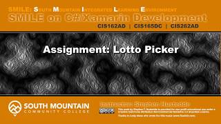 C#/Xamarin Cohort 04I - Lotto Picker Assignment