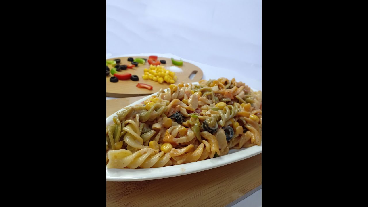 سلطة المعكرونة Pasta Salad YouTube