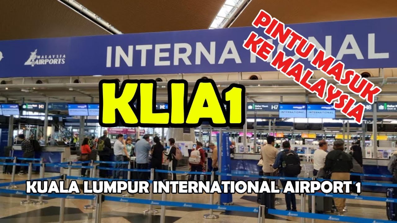Menjelajah KLIA1 | Inside Kuala Lumpur International Airport (Balai Perlepasan & Ketibaan)