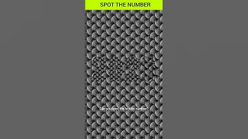 Can You Spot the Hidden Number? Only 1% Can See It! #IllusionChallenge