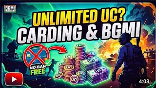 Carding UC Bgmi | Carding Scam | Carding | Carding In Bgmi | Carding kaise karte hai