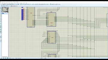 SAP-1 Design of Instruction Register using Proteus 8 Professional