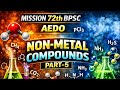 Non-Metal Compounds ,BPSC PYQs|AEDO|72th BPSC. #bpsc #aedo #daroga #exam #govermentjob #pyq