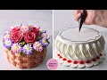 My unique beautiful flower basket cake decorating ideas today