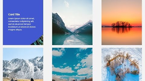 How to add Direction Aware Card Hover Effects | Coder Uncle