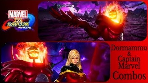 Marvel VS. Capcom: Infinite (MVCI) - Dormammu & Captain Marvel Combo Video
