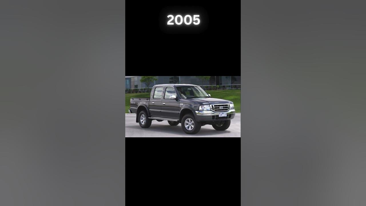 Evolution of Ford Ranger (1990 - 2022) #shorts #ford