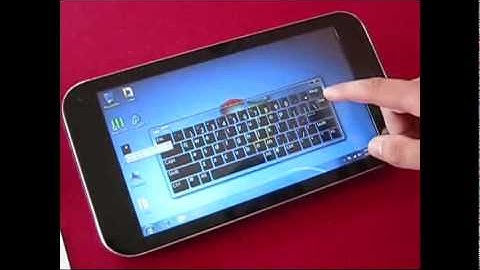 Tablet Windows 7 Win 7 Tablet PC Intel 160GB Touch