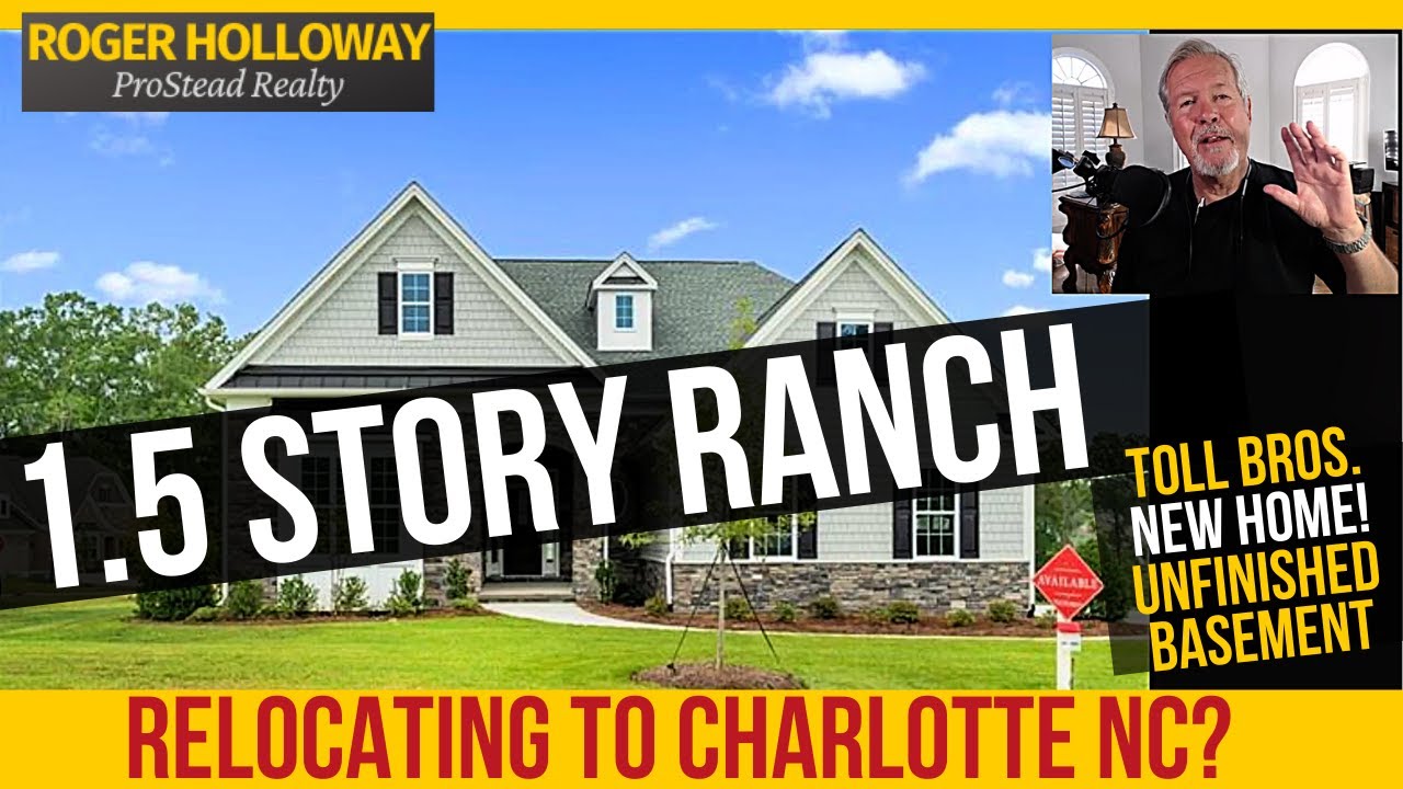 Toll Brothers BENSON with Basement [Bent Creek Indian Land SC] YouTube