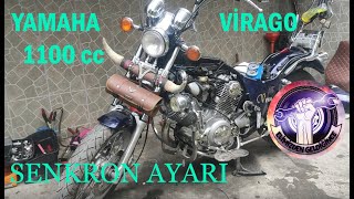 YAMAHA VİRAGO 1100 CC SENKRON AYRI