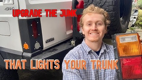 How to install the JCR LED taillights on a Jeep Cherokee XJ with Some Guy