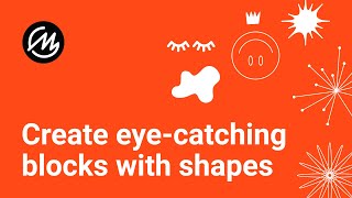 Adding shapes to icon and image blocks