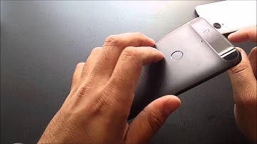 Nexus 6p:How to Setup Nexus Imprint "Fingerprint Scanner"