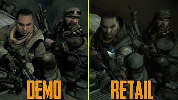 Killzone 2 E3 2007 Demo vs Retail PS3 Graphics Comparison
