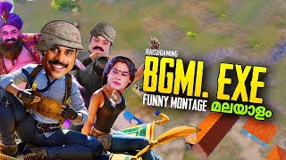 BGMI .EXE Malayalam Funny Gameplay Part-6 | Noob Montage | Raisu Gaming ||#bgmi #genie