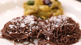 റാഗി ഇടിയപ്പം / നൂൽപുട്ട് | Ragi Idiyappam Recipe In Malayalam | Healthy & Tasty Breakfast Recipe