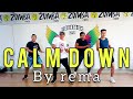 Calm down ll by  rema li zumba choreo by luckylee dancefit ll reels calmdown shorts