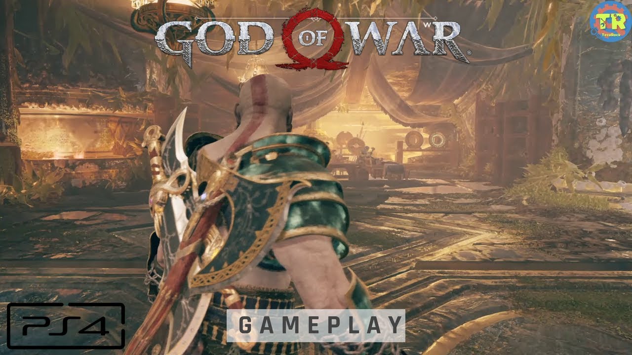 GOD OF WAR 4 GAMEPLAY in PS4 | Second Ending gaming logo