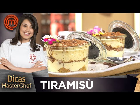 TIRAMISÙ com Raissa Ribeiro | DICAS MASTERCHEF