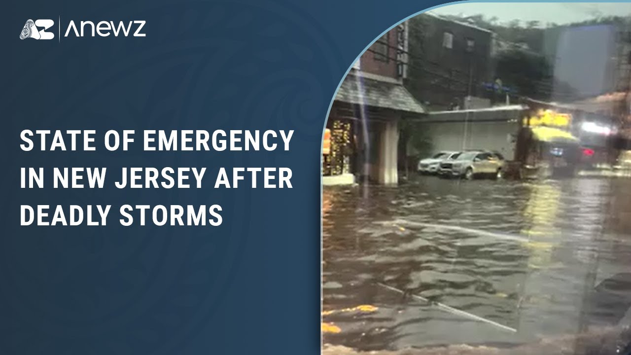 State of emergency in New Jersey after deadly storms - YouTube