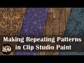 Making Repeating Patterns in Clip Studio Paint