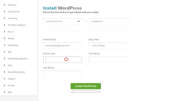 Tutorial - How to install Wordpress using the Hostgator QuickInstall Tool