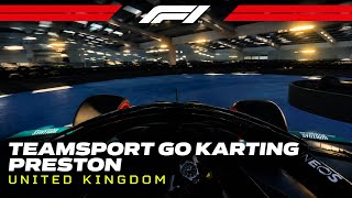F1 AT A GO KART TRACK?!