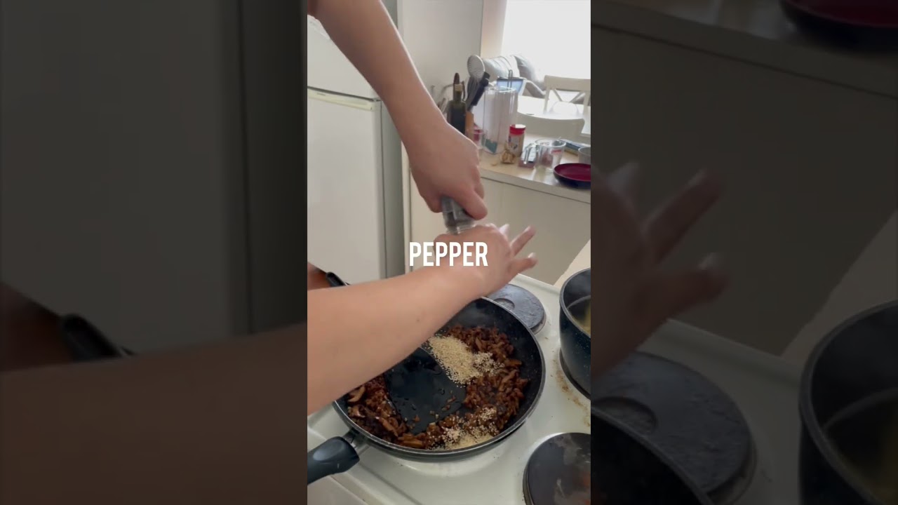 Shiitake Oyster Sauce Pasta YouTube