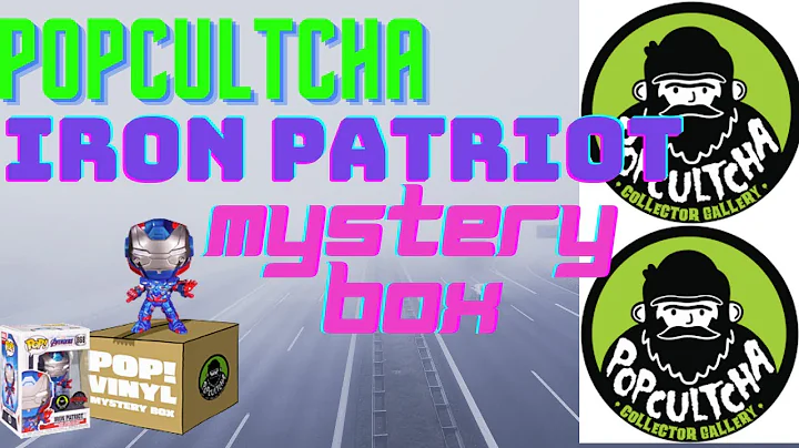 POPCULTCHA IRON PATRIOT MYSTERY BOX NOT MORE MELTED INSERTS