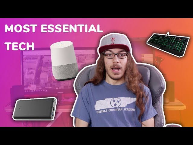 Most Essential Tech | Stuff I Can't Live Without class=