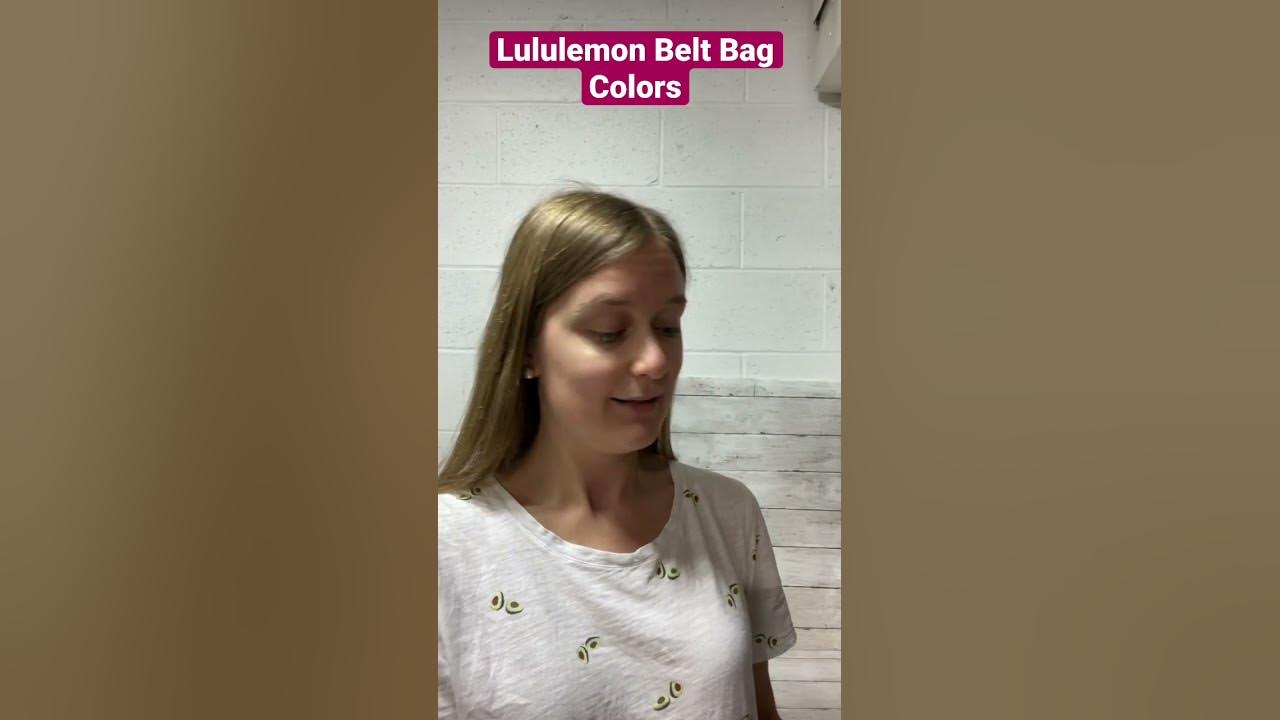 Lululemon Belt Bag Colors 🤩 