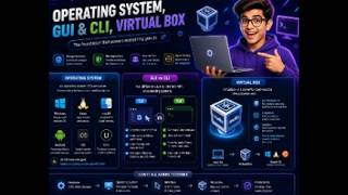 Learn OS, GUI & CUI in One Video